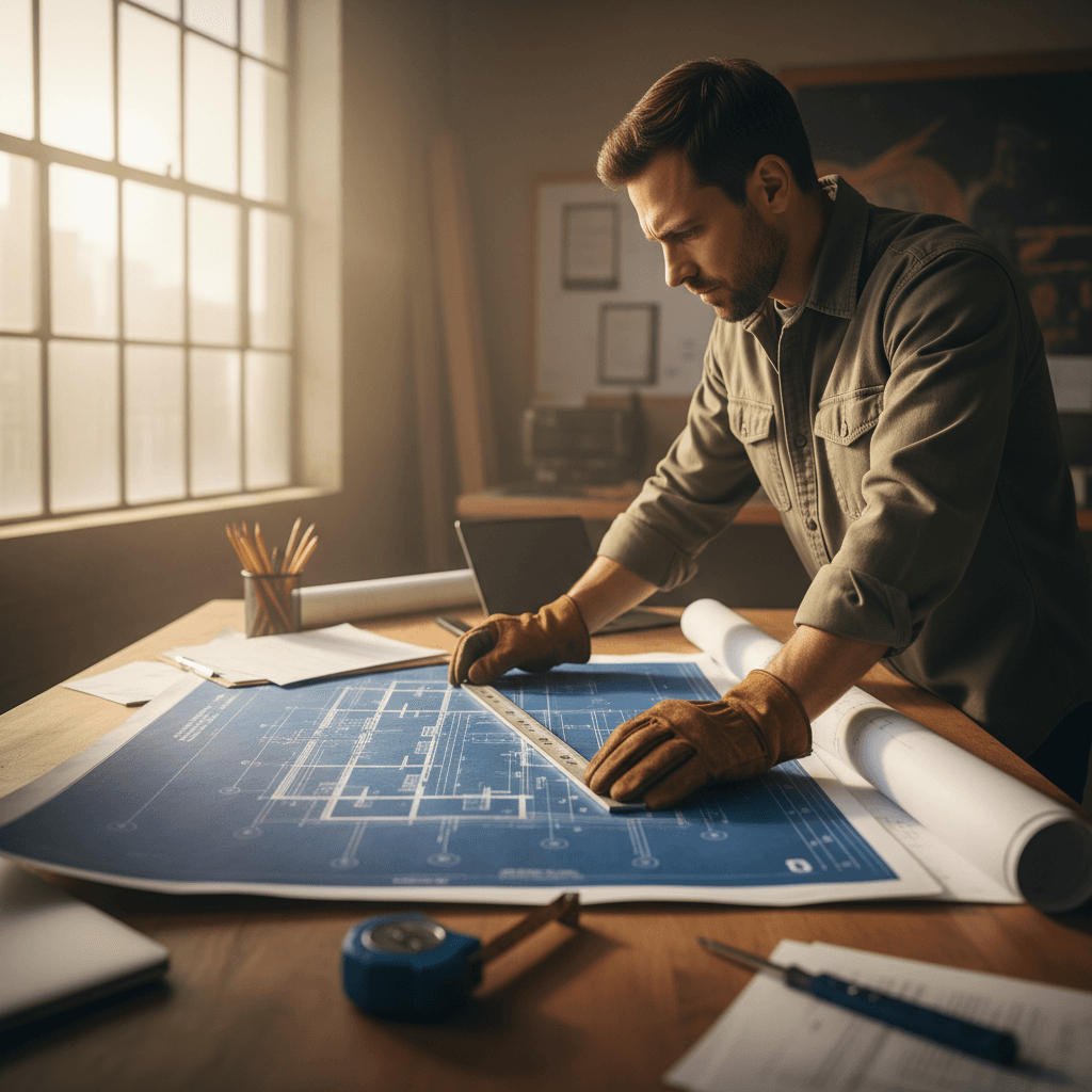 Quantity takeoff from construction drawings